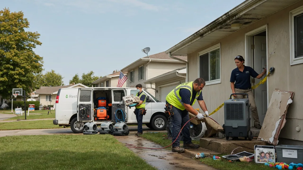Water Damage Restoration in Pickstown, SD near me
